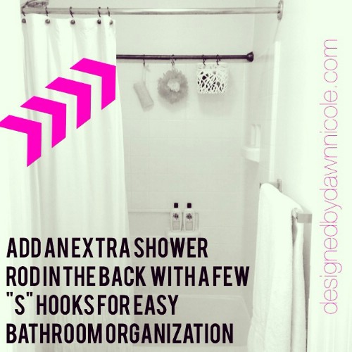 Extra Shower Rod