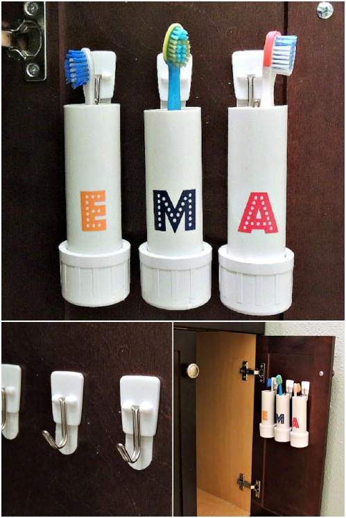 PVC Toothbrush Holder